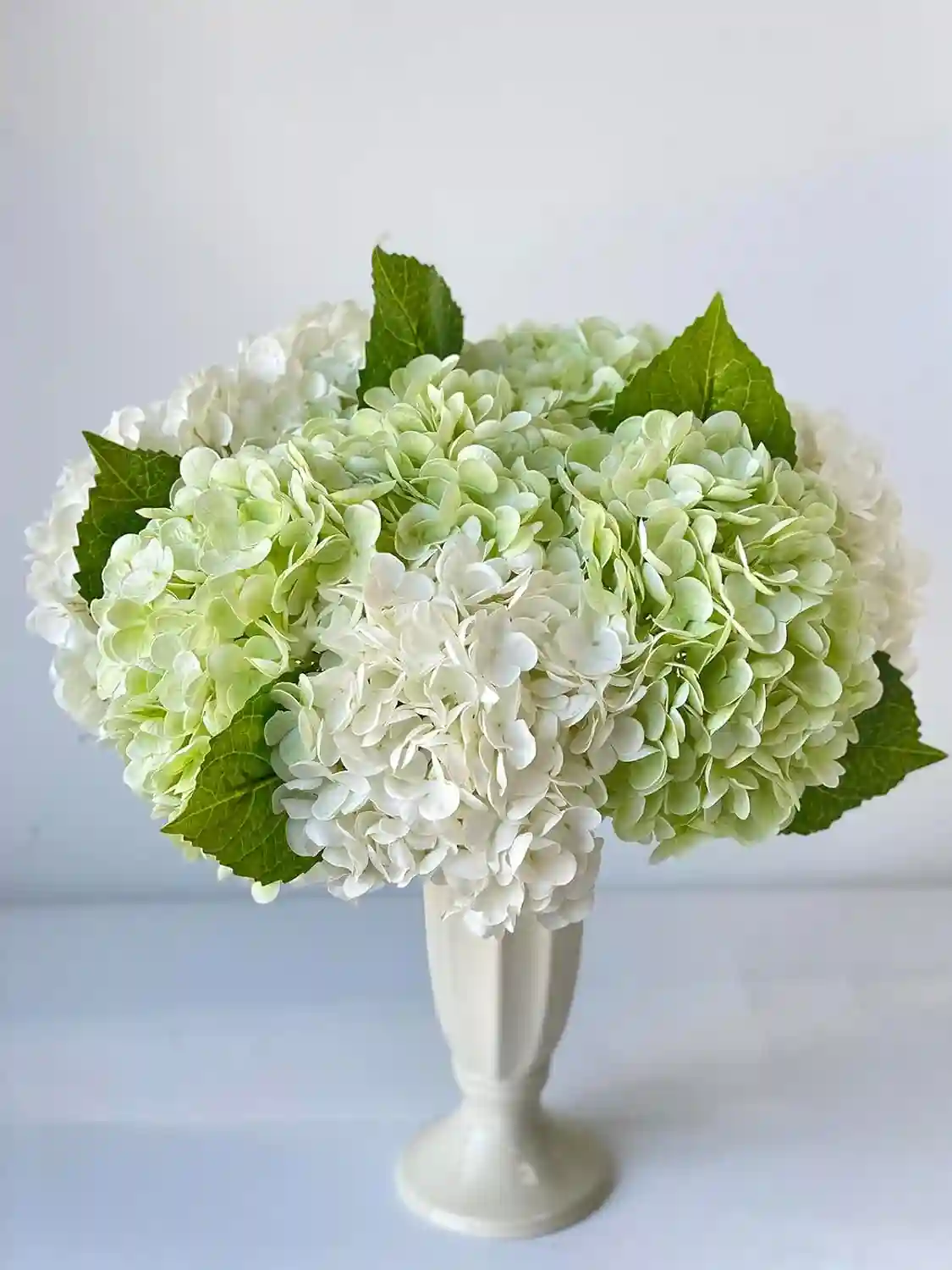 Faux Hydrangeas