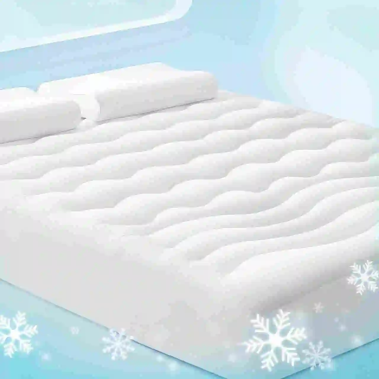 Cooling Mattress Pad Queen Size