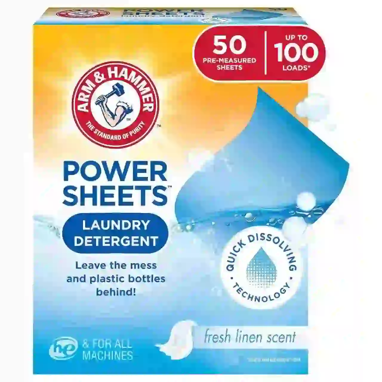 Power Sheets Laundry Detergent