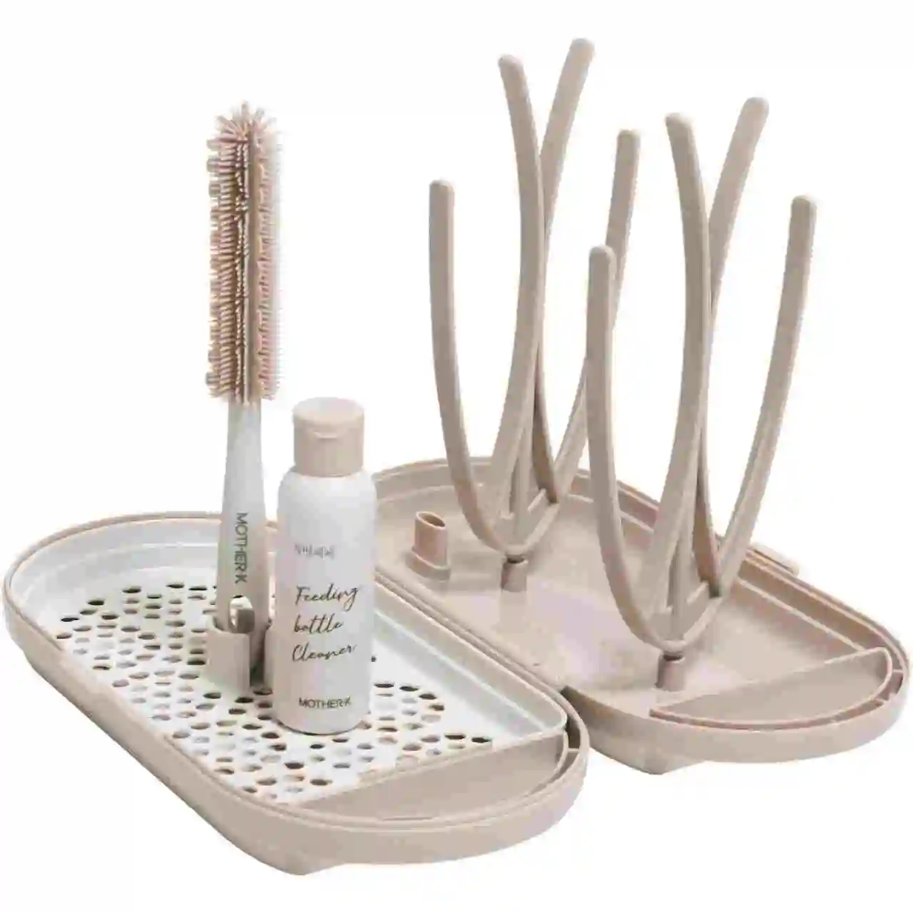 Travel Bottle Drying Rack Set